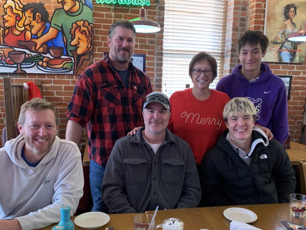 Christmas party at Georges